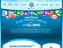 Tablet Screenshot of eqube.com